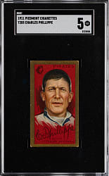 1911 T205 Gold Border Deacon Phillippe SGC EX 5