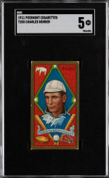 1911 T205 Gold Border Chief Bender SGC EX 5