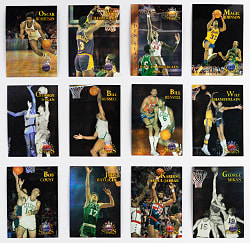 1996 Topps NBA Stars Atomic Refractor Partial Set (96/150) - Potentially Largest Lot Publicly Offered!