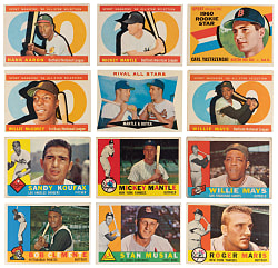 1960 Topps Complete Set (572)