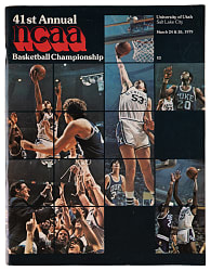 March 24-26, 1979 41st Annual NCAA Final Four Basketball Program with Magic Johnson Versus Larry Bird!