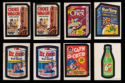 1973-1975 Topps Wacky Packs Series #1-12 Collection (593) with Several Tougher Examples