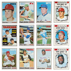 1970 Topps Near Complete Set (680/720) with (5) Graded, Most Keys & (71) High Numbers