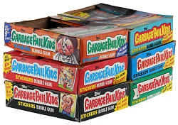 1985-1987 Topps Garbage Pail Kids Series 1-10 Collection (148) with (119) Wax Packs, Posters & Display Case/Boxes