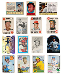 1960s-Modern Shoebox Collection (625+) with Oddball & Inserts Including Tough 1996 Bowman's Best Cuts #1 Ken Griffey Jr Refractor