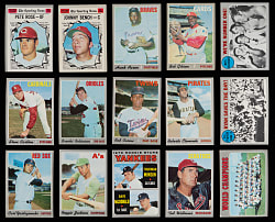 1970 Topps Near Complete Set (663/720) with Several Keys & (64) High Numbers