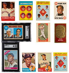 1959-1968 Topps & Fleer Shoebox Collection (255) with (40+) Hall of Famers Including 1968 Topps Johnny Bench Rookie