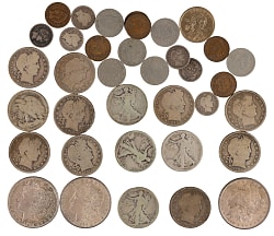 1882-2009 U.S. Coin Collection (73) with (60) Silver Coins
