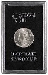 1882-CC GSA Morgan Silver Dollar with Black Box & COA