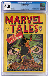 1949 Timely Comics Marvel Tales #93 First Issue - CGC 4.0