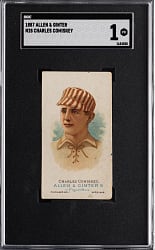 1887 Allen & Ginter N28 Charles Comiskey SGC POOR 1