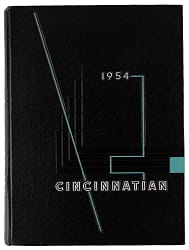 1954 Sandy Koufax University of Cincinnati College Yearbook