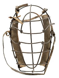Circa 1890s Birdcage Catcher's Mask