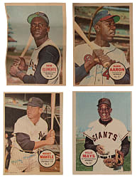 1967 Topps Pin-Ups Complete Set (32)