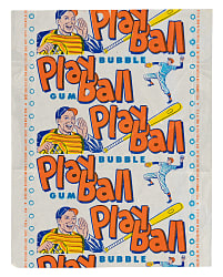 Scarce 1953 Bowman Black & White Wrapper