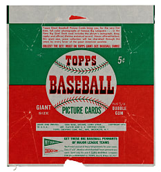 1952 Topps 5-Cent Wrapper
