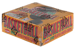 1990-1991 Fleer Basketball Unopened Jumbo Box BBCE