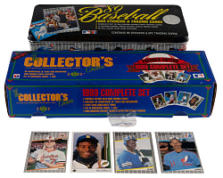 1989 Fleer Glossy & Upper Deck Complete Set Pair in Unopened Factory Boxes