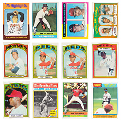 1972-1976 Topps Singles Collection (748) with (50+) Hall of Famers