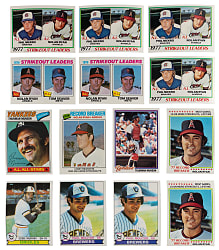 1977-1979 Topps Singles Collection (3,550+) with (200+) Hall of Famers - Clean!