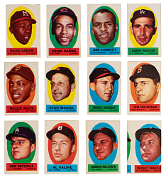 1963 Topps Peel-Offs Complete Set (46)