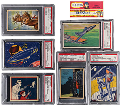 1934-1954 Non-Sport PSA Graded Collection (12) with Tough Issues