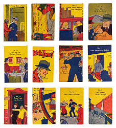 1930s R42 Novel Package Dick Tracy Near Complete Set (23/24) Plus Coupon - Tough!