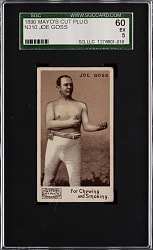 1890 N130 Mayo's Cut Plug Joe Goss SGC 60 EX 5 - None Higher!