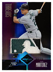 2004 Leaf Limited Threads #152 Tino Martinez MLB Logoman Patch #1/1