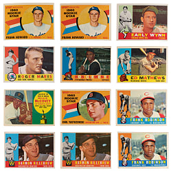 1960 Topps Collection (271) with (26) Hall of Famers Including Willie McCovey & Carl Yastrzemski Rookies
