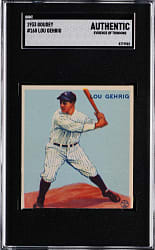 1933 Goudey #160 Lou Gehrig SGC Authentic