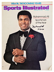 Muhammad Ali Signed and Date Inscribed 1974 Sports Illustrated “Sportsman of the Year” Issue – JSA LOA