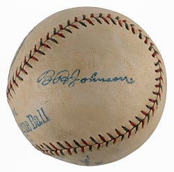 1918-1924 Official American League Ban Johnson Baseball