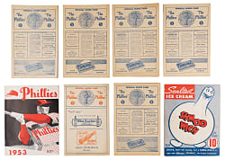 1928-1980 Philadelphia Phillies Program/Yearbook/Scorecard Collection (70)