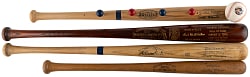 1960s-1970s Willie Mays Full-Size/Mini Bat Collection (9) with 1979 Hall of Fame Induction