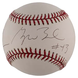 George W. Bush Single-Signed OML/Selig Baseball