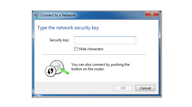 View Network Security Key Windows Vista