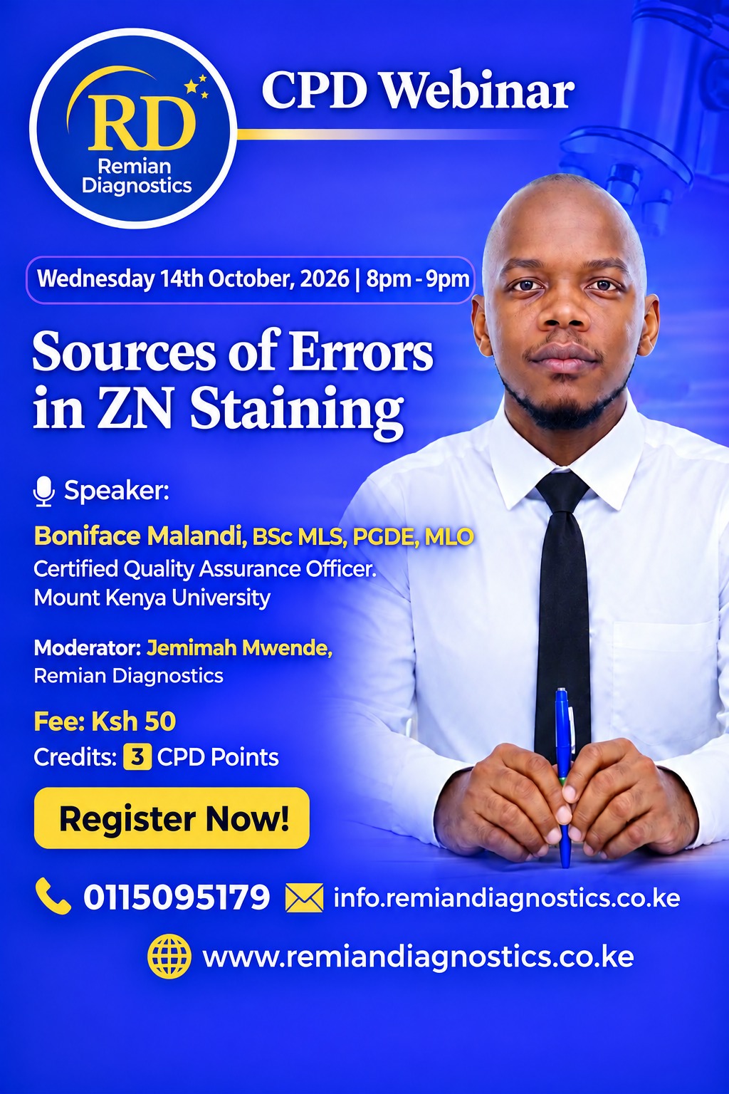 SOURCES OF ERRORS IN ZN STAINING