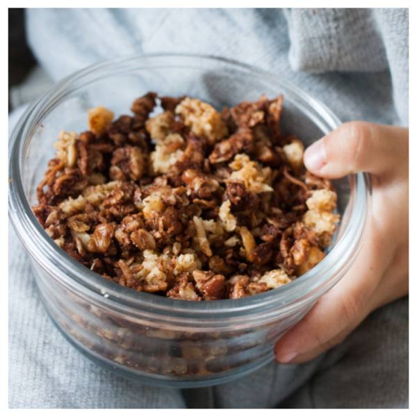 Tahini Granola - Jessica Murnane - The Wellnest by HUM Nutrition