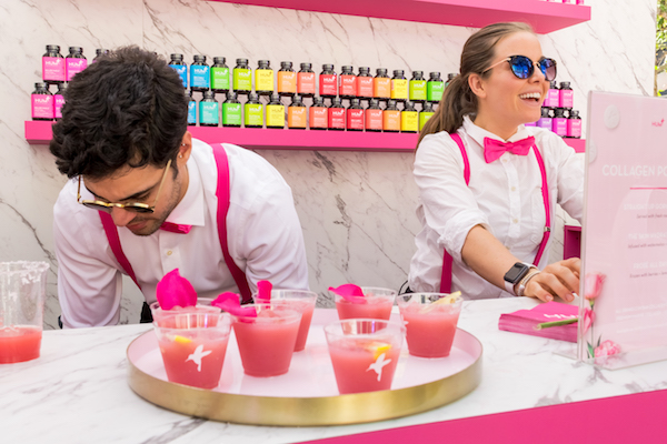 Collagen Pop cocktail station at HUM Together 2019