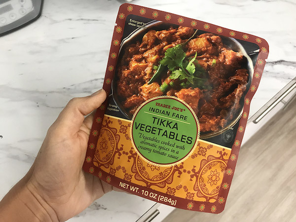 Trader Joe's Tikka Vegetables - Vegetarian Nutritionist - The Wellnest by HUM Nutrition