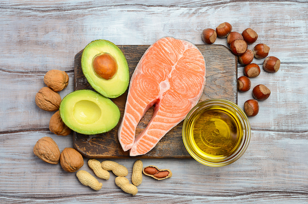 Healthy Fats in Salmon, Avacado, and Nuts - The Wellnest by HUM Nutrition