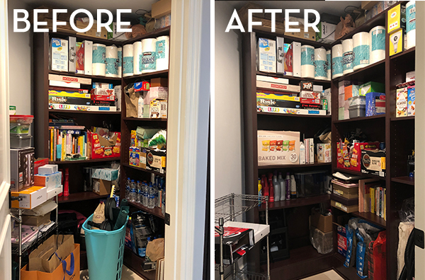 KonMari Kitchen Before & After - The Wellnest by HUM Nutrition