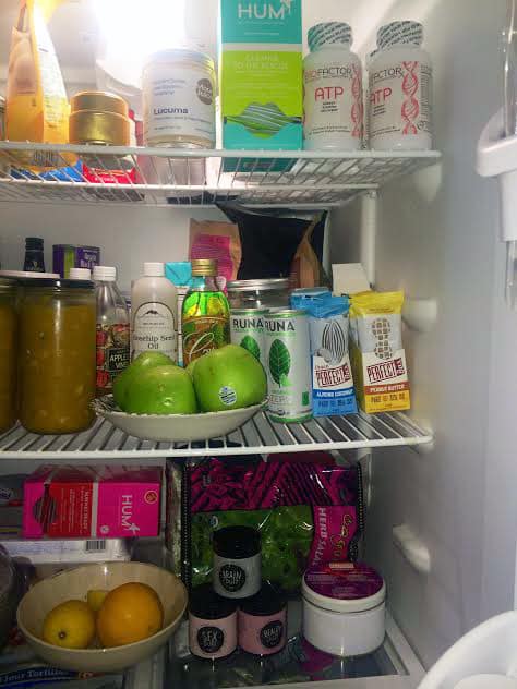 Inside Mia Belle's Fridge - The Wellnest by HUM Nutrition