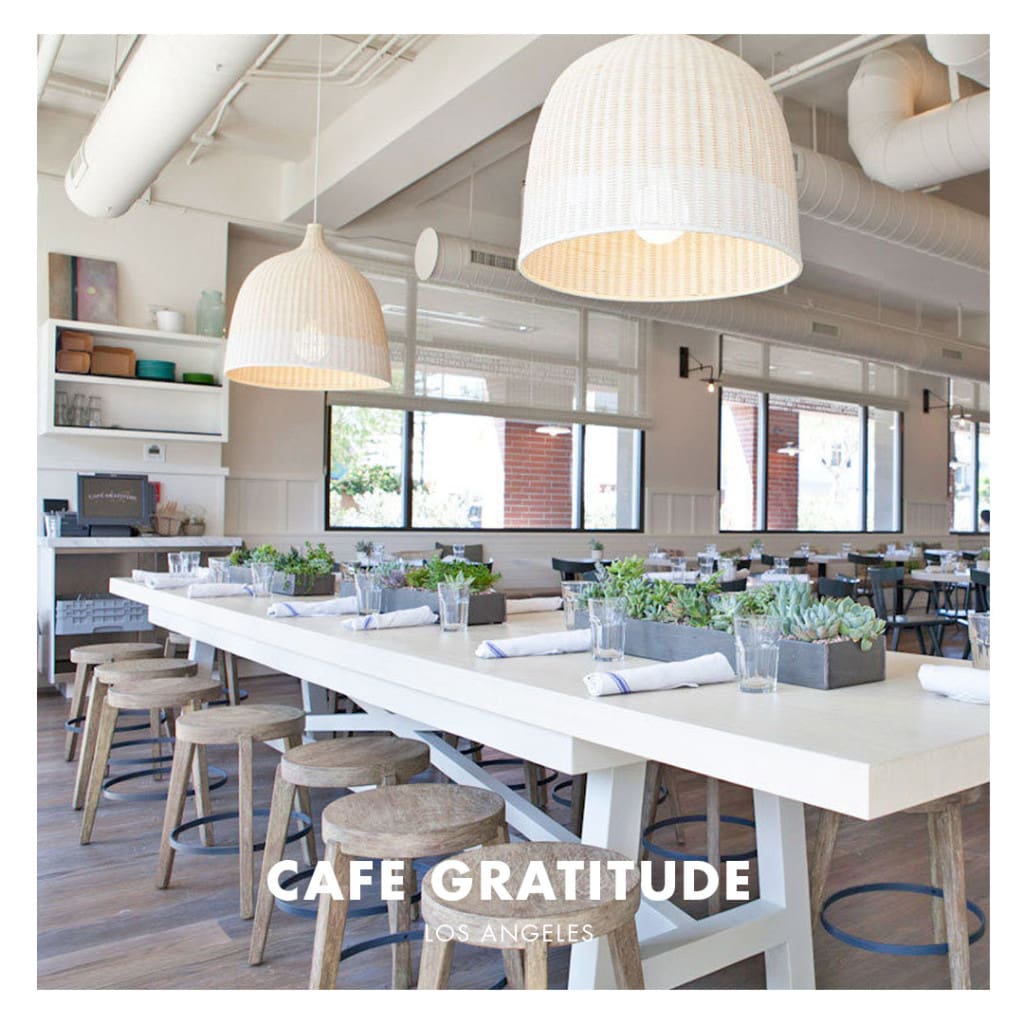 Cafe Gratitude - LA Healthy Eats - The Wellnest by HUM Nutrition