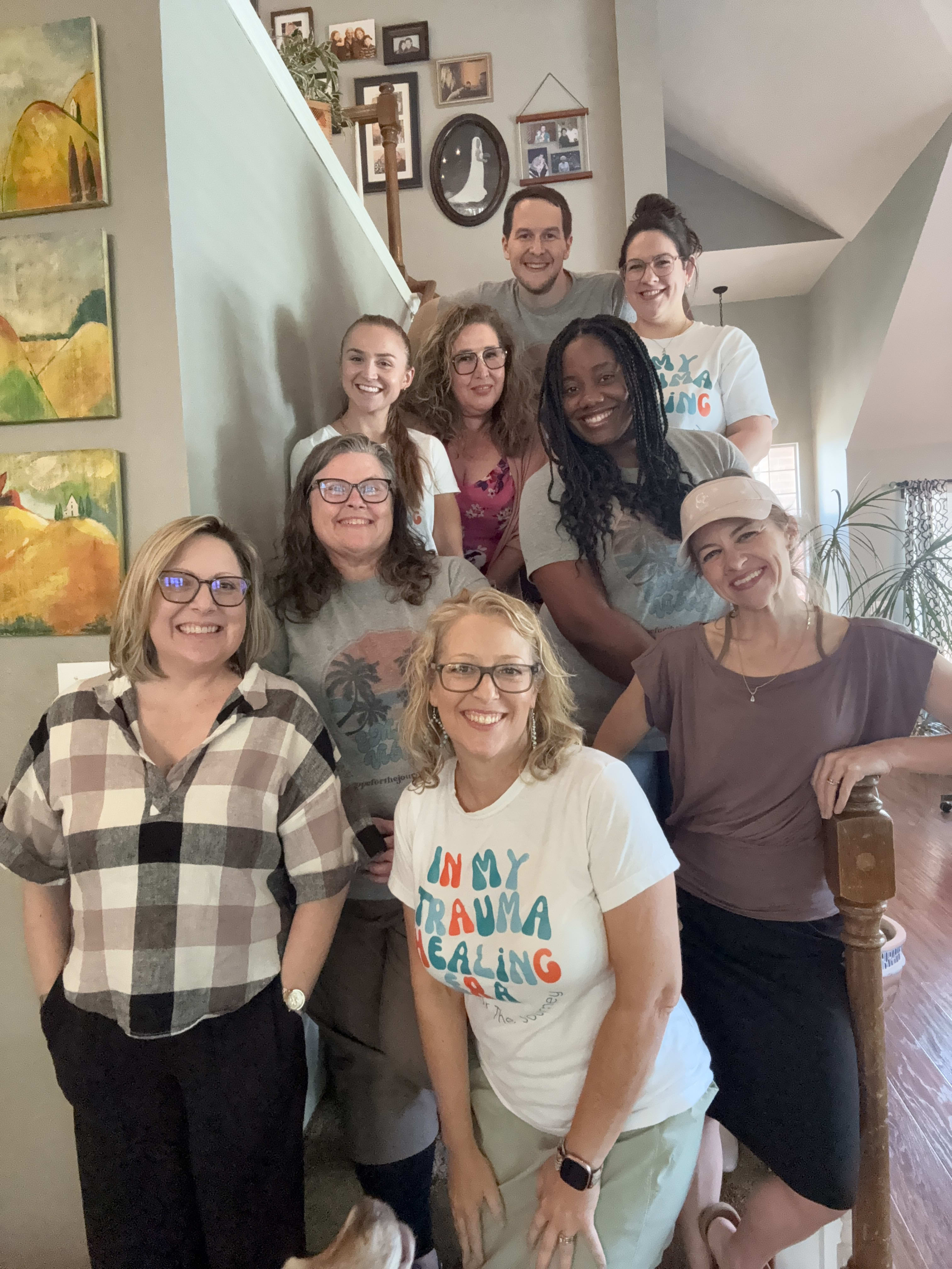The Hope For The Journey Collective team and community together