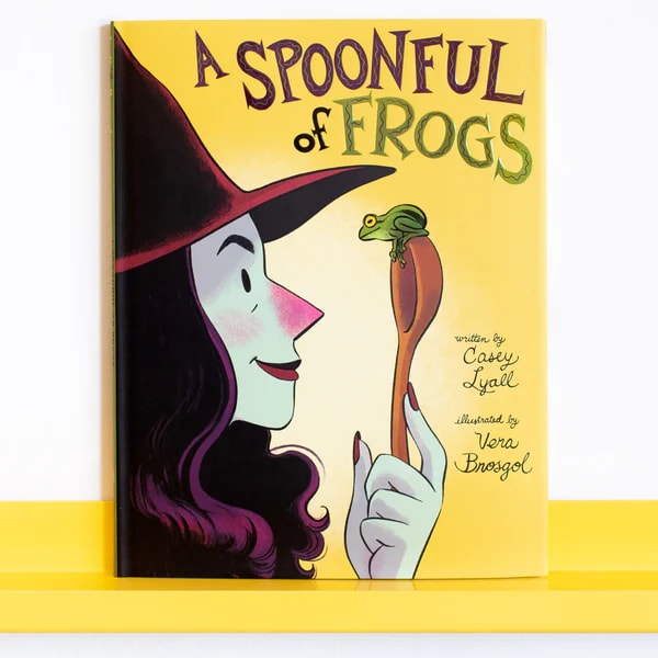 a spoonful of frogs