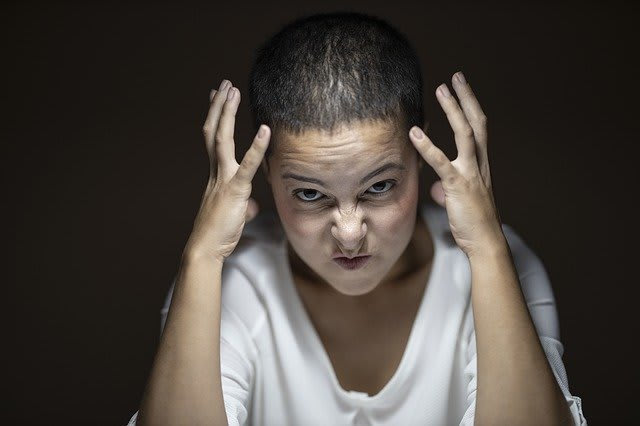 Angry teen