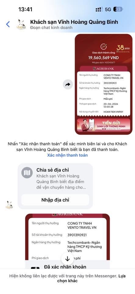 Khách sạn Vĩnh Hoàng Quảng Bình - 12