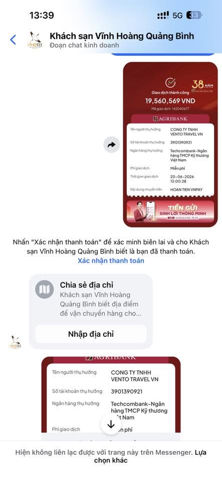 Khách sạn Vĩnh Hoàng Quảng Bình - 1